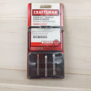 CRAFTSMAN USA No. 52151 Deck-Out Screw & Bolt Removers. NOS